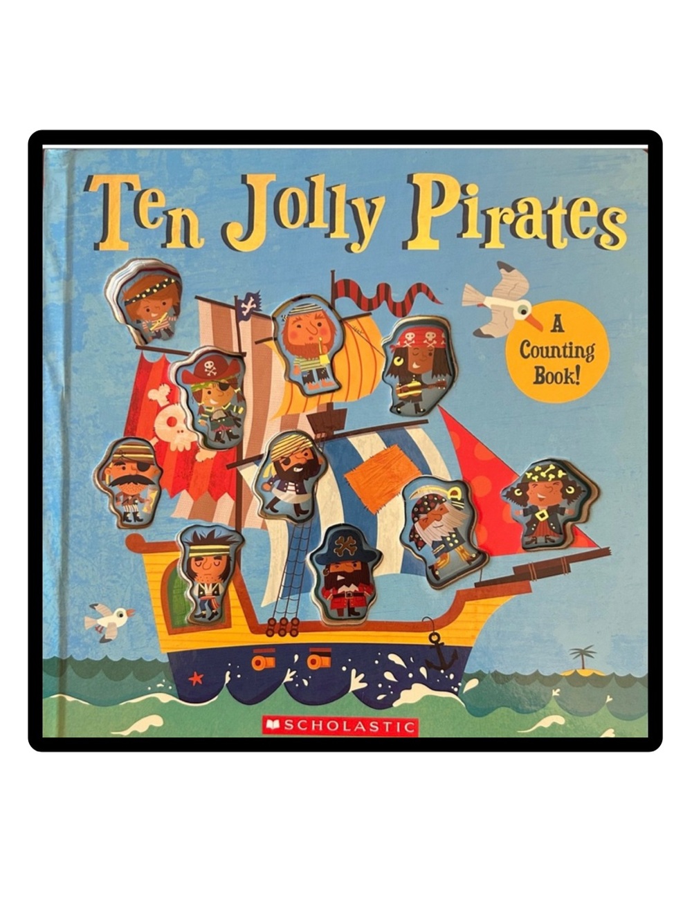 BUNDLE & SAVE 🎉 Ten Jolly Pirates Counting Board Book